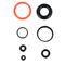 O-ring Set For Sg A800